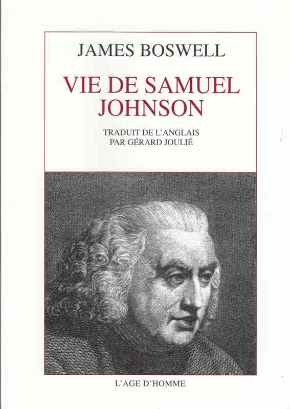 Vie de Samuel Johnson